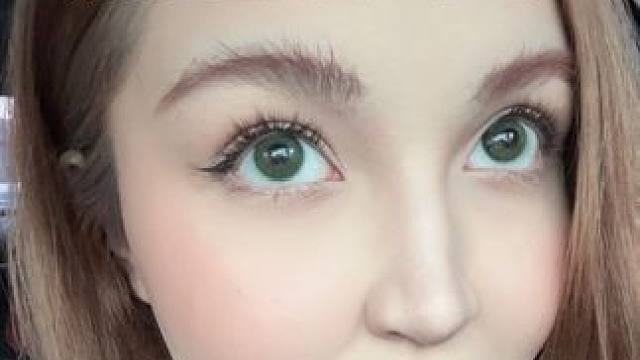 真的好爱这种混血美瞳