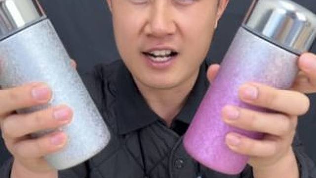 这个一手可握口袋大小的杯子不仅可以长效保冷保冷？还是覆钛的？ #