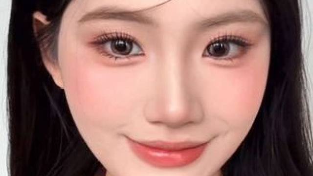 方圆脸都去画低饱和度水光肌！！美到心坎里