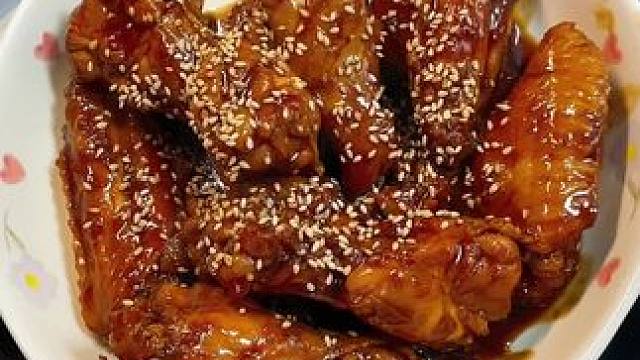 梅酱鸡翅真的又简单又好吃！