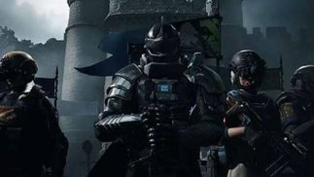 “骑士独眼龙入场动画” 暗区突围可颂作者团