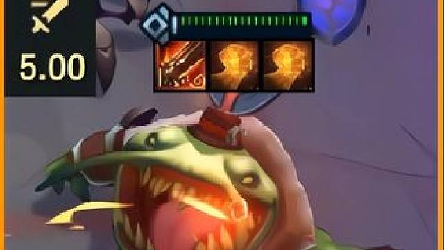 开局5.0攻速的二星塔姆 消化不良在改改就更好了