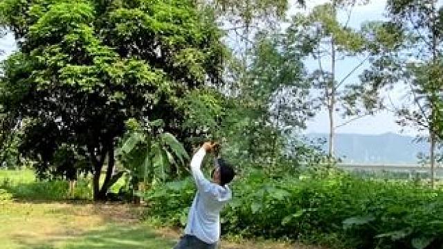 一个人走路试试这样拍