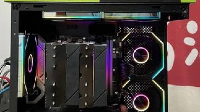9600X5060八千多预算风冷MiNi游戏海景房主机 上海买电脑，DIY电脑，实体
