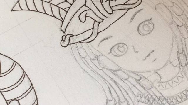 手绘｜古埃及神