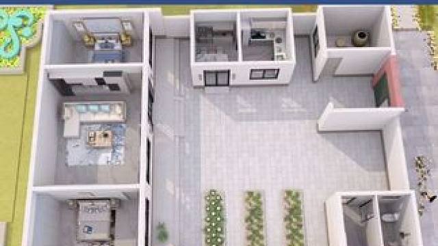 农村旧房改造 沧州献县四间旧房改造室内外效果农村自建房