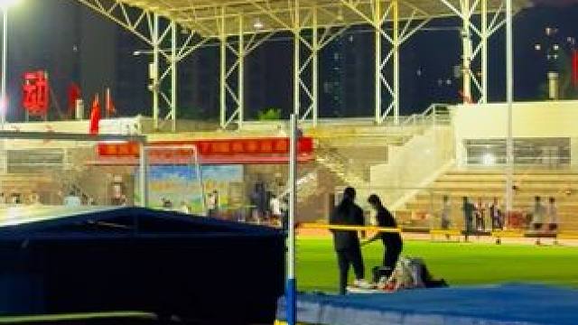 莆田第二中学灯光球场，竣工大吉！