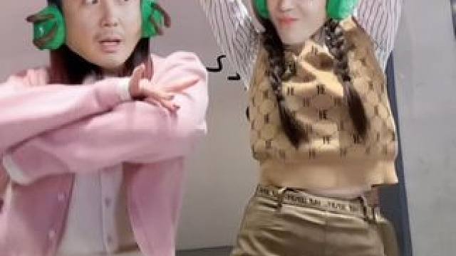 头套带上了，舞也跳放开了