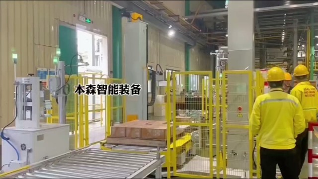 泰安 立柱码码垛机-高效稳定-省时省力省人工#箱装码垛机#立柱码垛机