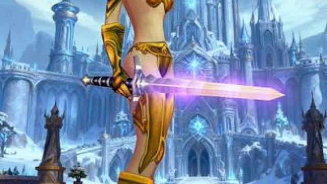 魔兽世界时光服不到9金拿下紫光双手剑幻化外观！ #魔兽世界时光服上线#魔兽世界#魔兽幻化 #双手剑幻