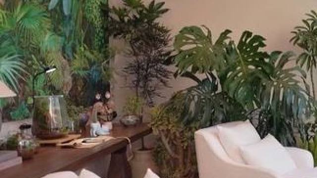 谁能想到农村老房变身童话秘境！敞开式客厅餐厅无阻隔，落地门窗打通院宇合一，家庭乐园绿意环绕，让孩子能