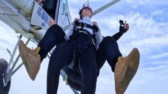 成都跳伞 人均1980元（带摄像） 主城区40分钟车程！ 所有装备全包！#高空跳伞 #跳伞 #成都跳