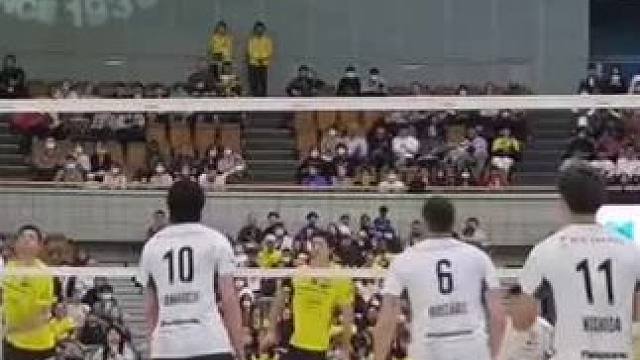 浪费了西田这么好的一个单手救球 #排球 #男排#扣球