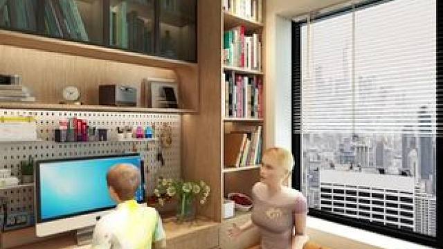 藏有秘密基地的卧室#小卧室设计