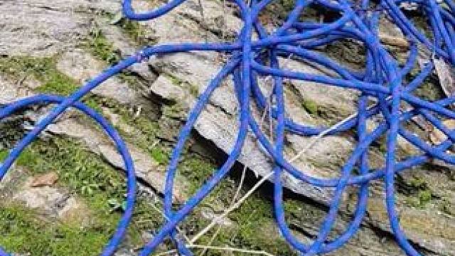 岩口村瀑布#户外徒步爬山