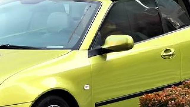 还记得早已退场的萨博汽车吗？敞篷状态变形中#萨博93 #萨博93敞篷 #敞篷车