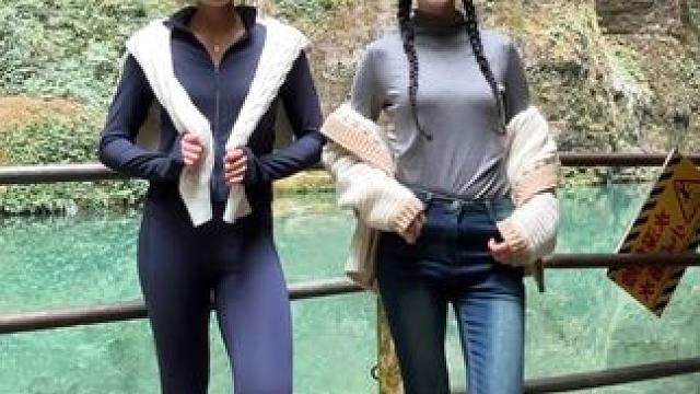 贵州旅游一周菲切 #fitcheck #旅游 #每日穿搭 #闺蜜穿搭 #转场