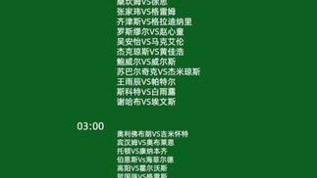 2025斯诺克单局限时赛12月11日赛程
