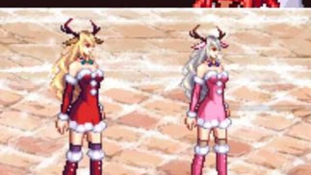 DNF冰雪传令使普通装扮双色外观全职业动态展示！ #dnf #地下城与勇士 #DNFU #DNF嘉年