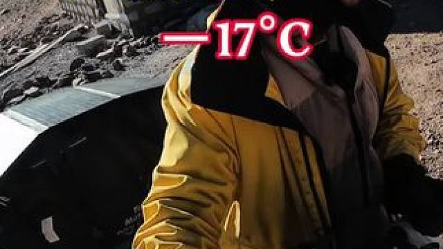 冬季骑行阿里北线，零下17度七级大风，到达乡里在水井房搭帐篷 #长途骑行 #骑行 #骑行随拍 #骑行