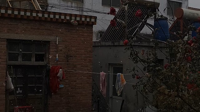 雪落无声，又是一年终。