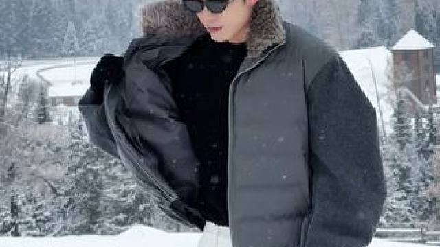 显瘦的排骨羽绒服我先穿了 #显瘦的排骨羽绒服我先穿了 #ootd穿搭 #男生穿搭 #排骨羽绒服