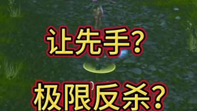 让先手？极限反杀？