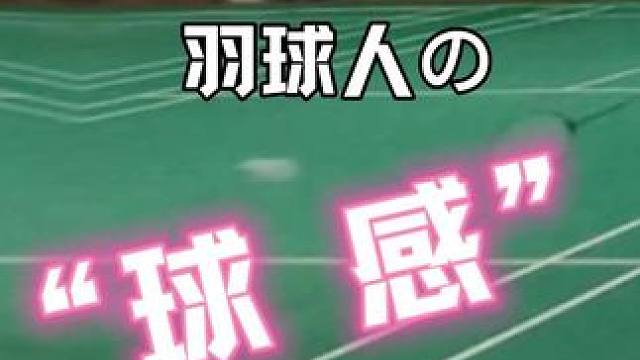 这就是羽球人天生的“球感”吗？