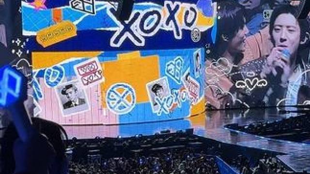 终于圆了13岁时候的梦想 #exo