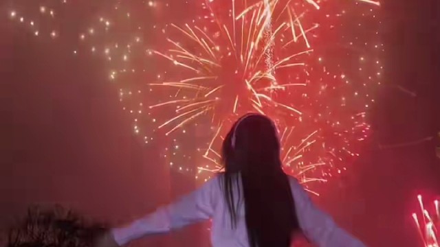 一起看烟花