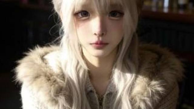 我有点爱上白毛了…