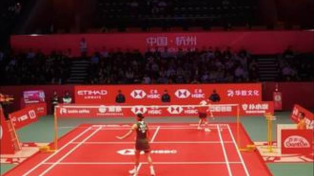 2025羽联总决赛 半决赛 安洗莹对阵山口茜，小安子真是无解 ，太强大了体育精神正能量