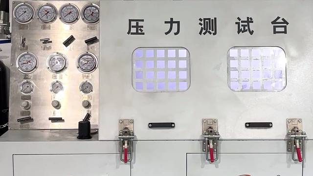 今日产品气密性测试