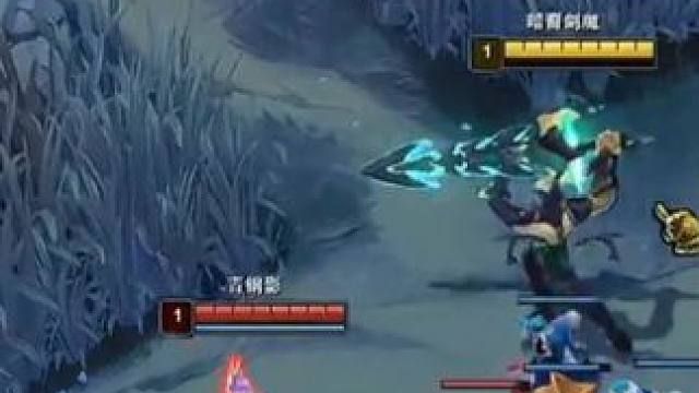 剑魔对线青钢影 丝滑连招 细节拉满！