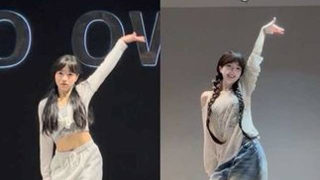 同一支舞对比姐妹们能看出我的进步吗