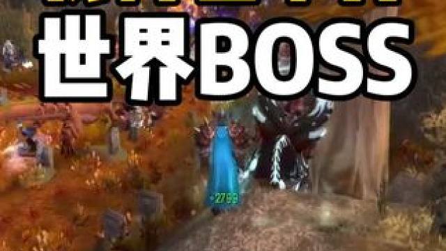 我再也不打世界BOSS了