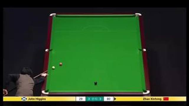 斯诺克大师赛四分之一决赛希金斯VS赵心童 兴趣爱好