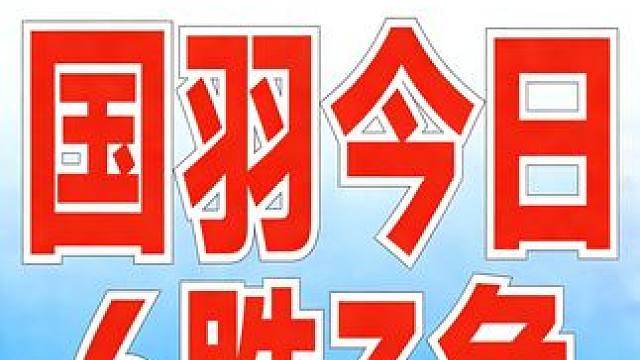 印度公开赛第四比赛日，今日国羽6胜3负