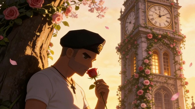 樱花树下站谁都美