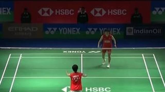 恭喜安洗莹背靠背夺冠 、 会师决赛， 被淘汰