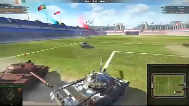 62a车技秀不只能打坦克还能打球