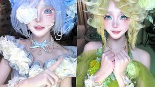 抱走左边还是抱走右边！ 手势舞cos