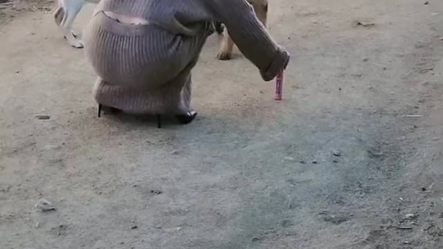 哟，她后面纹的什么