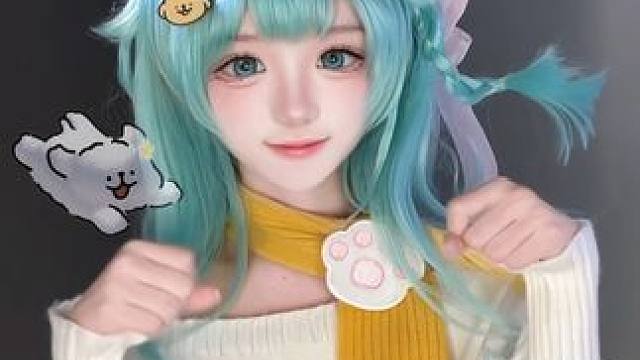 这妹子萌点子真多来的… （衣服是