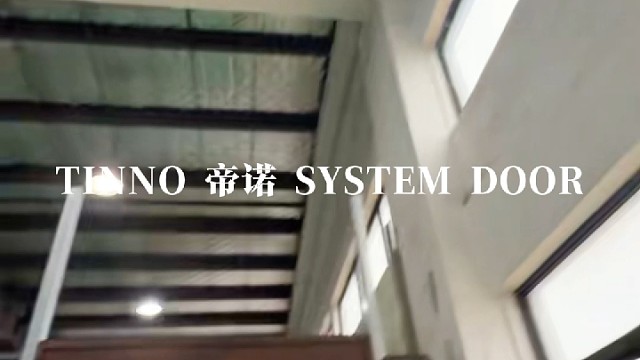 偏轴一启，执掌大宅硬核排场#TINNO帝诺系统入户门 #别墅门 #系统门 #上海