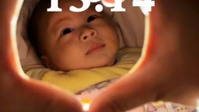 新壁纸，我也有宝宝的爱心屏啦！