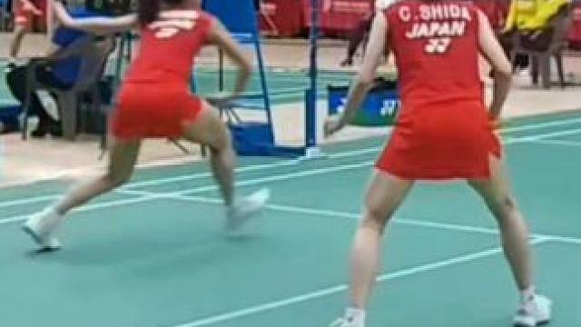 低视角顶尖女双欣赏，业余男双学习模板！ 双打