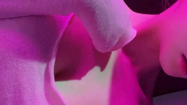 抬头仰视我 小狗