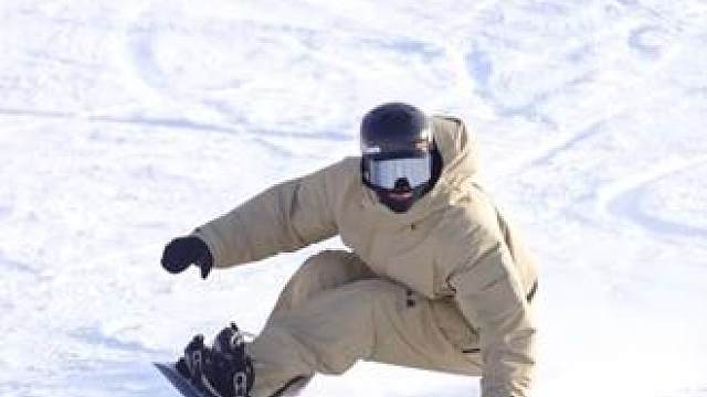 今天不跳来段纯滑行 八字刻滑18 -6