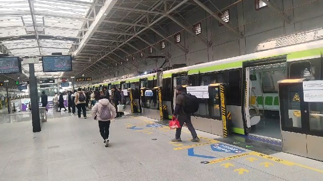 我的家乡也有地铁了